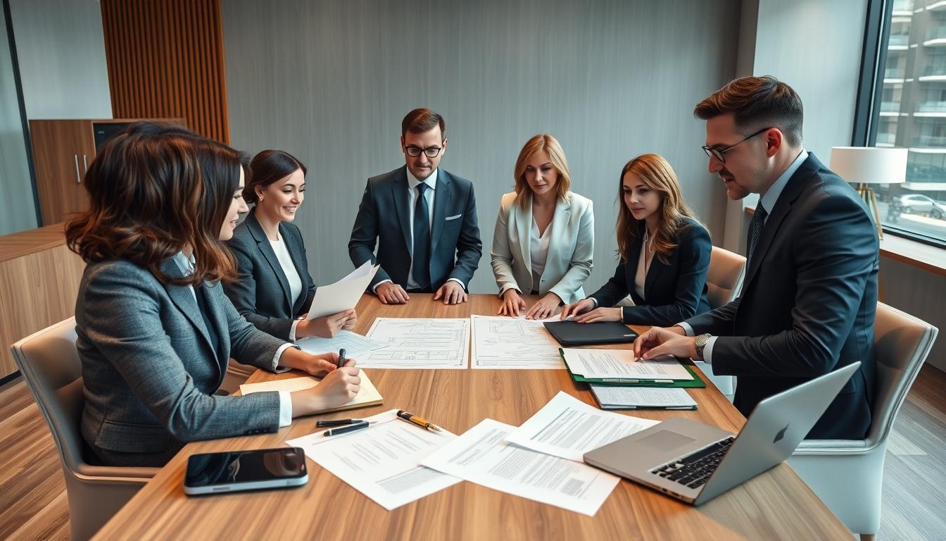 Real estate ownership transfer documents and closing confirmation